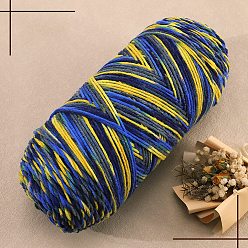 Midnight Blue 5-Ply Milk Cotton Knitting Acrylic Fiber Yarn, for Weaving, Knitting & Crochet, Midnight Blue, 2.5mm
