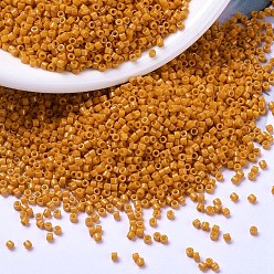 (DB2104) Окрашенный Непрозрачный Кумкват Дуракоат Бусины miyuki delica, цилиндр, японский бисер, 11/0, (db 2104) непрозрачный кумкват, окрашенный в дюракоат, 1.3x1.6 мм, отверстие : 0.8 мм, Около 2000 шт / 10 г