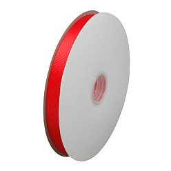 Red Grosgrain Ribbon, Red, 3/8 inch(10mm), about 100yards/roll(91.44m/roll)