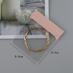 Pink Самозакрывающаяся сумка для хранения ювелирных изделий из ЭВА, сумка на молнии, розовые, 10.5x8.8 см