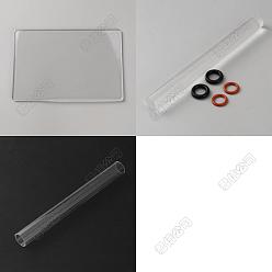 Прозрачный Пластиковая доска, с глиняными прессовальными стержнями, для инструмента для прессования глины, прозрачные