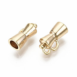 Real 18K Gold Plated Brass Charms, Coffee Pot Shape, Nickel Free, Real 18K Gold Plated, 13x7x5mm, Hole: 1.2mm