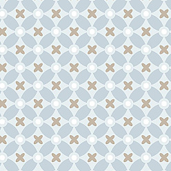 Cross Miniature Wallpapers, for Dollhouse Bedroom Decoration, Rectangle, Cross Pattern, 297x210mm