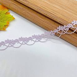 Thistle Polyester Lace Trims, Flower Tassel Ribbon for Sewing and Art Craft Projects, Thistle, 3/4 inch(20mm)