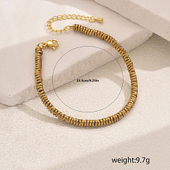 Самородки Элегантные винтажные латунные браслеты с бусинами для женщин, самородки