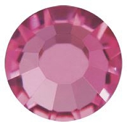 70350 Fuchsia Камни preciosa® crystal hotfix с плоской основой, чешский хрусталь, круглый(438 11 612 шатон роза вива 12 ®), 70350 фуксия, ss 8 (2.3~2.5 мм)