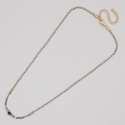 MI-N220068D Semi-precious stone necklace, durable, lightweight, bohemian style, long for women.