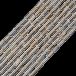 Other Watermelon Stone Glass Watermelon Stone Glass Beads Strands, Column, 4x2mm, Hole: 0.8mm, about 102pcs/strand, 15.75''(40cm)