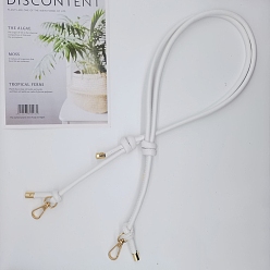 Белый Регулируемый ремень для сумки из искусственной кожи, для аксессуаров для замены сумок, белые, 800 mm ~ 1400 mm