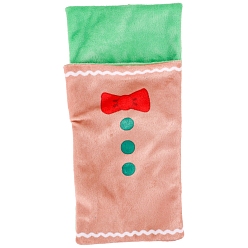 Spring Green Christmas Cloth Mini Doll Sleeping Bag, for BJD Doll Makings Accessories, Spring Green, 350mm