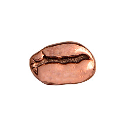 CC920 Vintage Coffee Bean Brooch with Rich Aroma and Four Colors