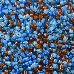 (DB2068) Luminous Mix 8 MIYUKI Delica Beads, Cylinder, Japanese Seed Beads, 11/0, (DB2068) Luminous Mix 8, 1.3x1.6mm, Hole: 0.8mm, about 2000pcs/bottle