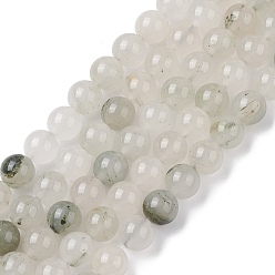 Other Quartz Natural Quartz Beads Strands, Round, 10.5mm, Hole: 1mm, about 38pcs/strand, 15.24 inch(38.7cm)