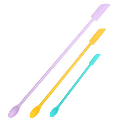 Mixed Color Silicone Baking Spatulas Butter Cake Set, 3 Sizes Double Head Spatula, Bakewere Tool, Mixed Color, 154~304x11~15mm, 3pcs/set