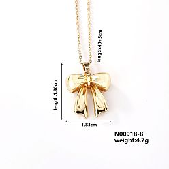 Золотой Модные и элегантные латунные подвески-бабочки, с кабельной цепочкой для женщин и девочек, золотые, 15.75 дюйм(40см)+5см