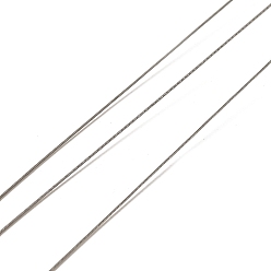 Raw(Unplated) Nylon-coated Stainless Steel Tiger Tail Wire, Round, Raw(Unplated), 0.3mm, about 229.66 Feet(70m)/Roll