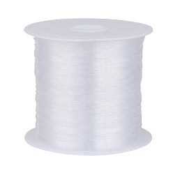 Прозрачный Нейлоновая проволока, леска, леска, бисероплетение нить, белые, диаметром около 0.3 мм , около 87.48 ярдов (80 м) / рулон