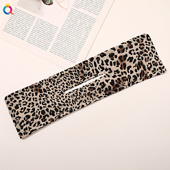 Curling Iron - Light Leopard Print Effortless Hair Styling with Deft Bun Butterfly Knot Twisted Clip Curling Tool