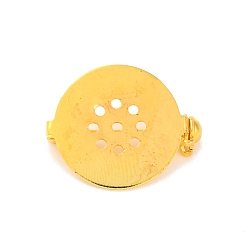 Золотой Латунная фурнитура для броши, золотые, 22x18x5 мм, штифты : 0.8 мм