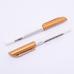 Goldenrod Epoxy Resin Drawing Pen, Metallic Markers Paints Pens, Graffiti Signature Pen, Daily Supplies, Goldenrod, 141x16.5x12mm