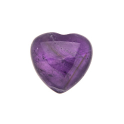 Аметист Натуральный аметист сердце скульптура витрина украшения, для домашнего офисного стола, 15x15x10 мм