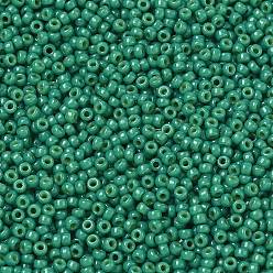(RR4477) Duracoat Dyed Opaque Spruce MIYUKI Round Rocailles Beads, Japanese Seed Beads, 11/0, (RR4477) Duracoat Dyed Opaque Spruce, 2x1.3mm, Hole: 0.8mm, about 50000pcs/pound