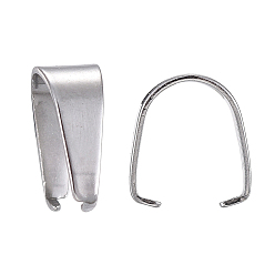 Нержавеющая Сталь Цвет Устойчив к потускнению 304 защелкивающиеся дужки из нержавеющей стали, 7x6 мм