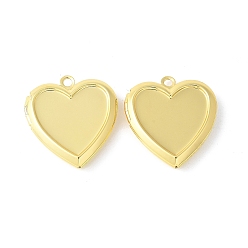 Золотой 304 подвески из нержавеющей стали Locket, фото прелести рамка для ожерелья, сердце, золотые, лоток : 13x16 мм, 25x22.5x4.5 мм, отверстие : 2 мм