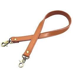 Peru Leather Bag Strap, with Swivel Clasp, for Bag Replacement Accessories, Peru, 58x2x0.45cm