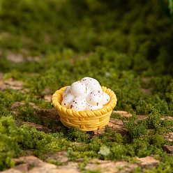 Egg Resin Animal Figurines Display Decorations, Micro Landscape Happy Farm Decoration., Egg, 15~32x10~39mm