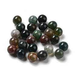 Indian Agate Natural Indian Agate Sphere Beads, Round Bead, No Hole, 6~6.5mm