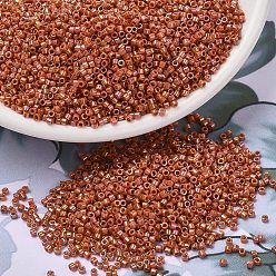 (DB2274) Непрозрачная Глазированная Хурма Бусины miyuki delica, цилиндр, японский бисер, 11/0, (дБ 2274) непрозрачная глазированная хурма, 1.3x1.6 мм, отверстие : 0.8 мм, Около 2000 шт / 10 г