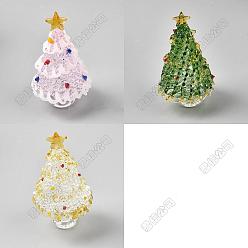 (52) Непрозрачная лаванда 3шт. 3 стили стеклянных елочных украшений, для украшения домашнего офиса, разноцветные, 76~81x43~50 мм, 1 шт / стиль