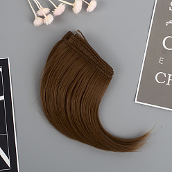 Sienna High Temperature Fiber Long Pear Perm Hairstyle Doll Wig Hair, for DIY Girl BJD Makings Accessories, Sienna, 100mm