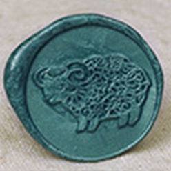 Темно-серый Частицы сургуча, для ретро печать печать, восьмиугольник, темно-серый, размер бутылки: 40x34 мм, о 45шт / бутылка