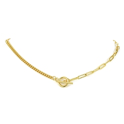 Золотой Латунные ожерелья-цепочки с панцирными скрепками и застежками-тогглами, золотые, 17.68 дюйм (44.9 см)
