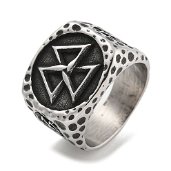 Triangle 304 Stainless Steel Ring, Triangle, Inner Diameter: 19mm