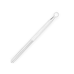 Платина Скребок из алюминиевого сплава, инструмент для лепки из воска и глины, для керамических и гончарных изделий своими руками, платина, 11.5 см, Руководитель: 8 mm