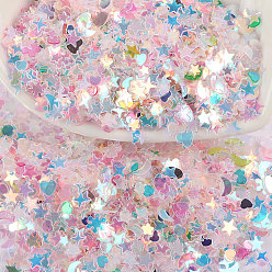 color 10 Mixed sequins manicure illusion sequins 20g diy beauty makeup shell moon stars fantasy glitter powder