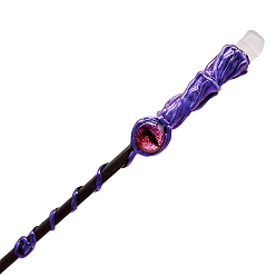 Rose Quartz Natural Rose Quartz Witch Magic Stick, Cosplay Evil Eye Magic Wand, for Witches and Wizards, 350mm