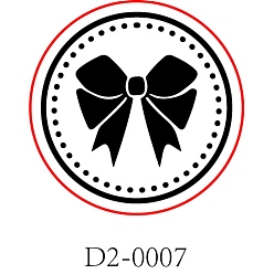 Bowknot Набор сургучной печати, печать сургучом твердой латунной головки, деревянная ручка ретро латунный штамп комплект съемный, для конвертов приглашений, подарочная карта, Bowknot шаблон, 83x22 мм