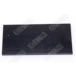 Black BENECREAT Rectangle Acrylic Board, for Table Top Display Stand, Black, 90x50x4mm