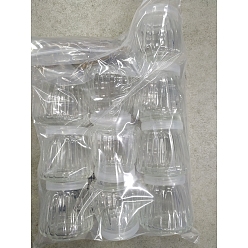 Прозрачный Стеклянная банка Benecreat контейнеры для бусинок, с пластиковой пробкой, прозрачные, 6.85x6.8 см, емкость: 100 мл (3.38 жидких унций), 10 шт. / Уп.