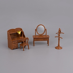 Кокосово-Коричневый Пластиковая мини модель, аксессуары для кукольного домика с микро-ландшафтом, притворяясь опорными украшениями, кокосового коричневый, 120x47x113 мм