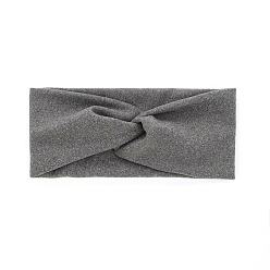 Серый Тканевые резинки для волос, резинки для волос для женщин девочек, серые, 220x100 мм