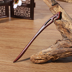 Spread your wings Minimalist Sandalwood Hairpin for Traditional Chinese Dress Women's Hairstyles