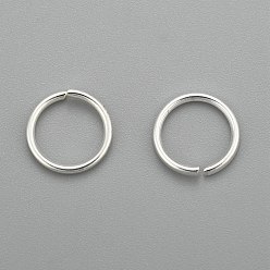 Серебро 304 кольца прыжок из нержавеющей стали, открытые кольца прыжок, серебряные, 24 датчик, 3x0.5 мм, внутренний диаметр: 2 мм