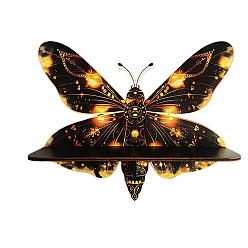 Желтый Держатель для украшений на стену из железа, Органайзер, серьги, ожерелье, браслет, подвесная полка для хранения для дома, желтые, 220x300 мм