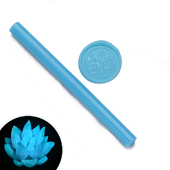 Темно-Голубой Светящиеся палочки для сургучной печати, для ретро печать печать, глубокое синее небо, 133x11 мм