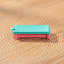 Furniture & Appliances Пластиковая мебель мини модель, аксессуары для кукольного домика с микро-ландшафтом, притворяясь опорными украшениями, кабинет, 47x11 мм